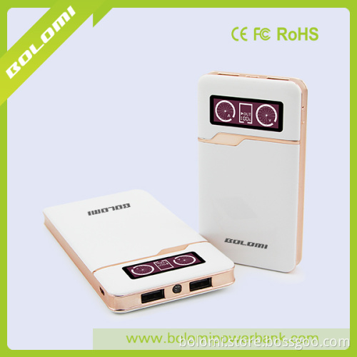 New arrival 2016 Mobile Power 6000mAh Portable Polymer universal battery chargers External Battery for iphone Mobile phone .